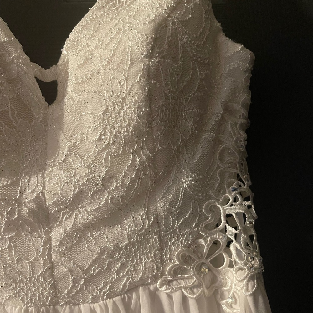 White Formal Dress